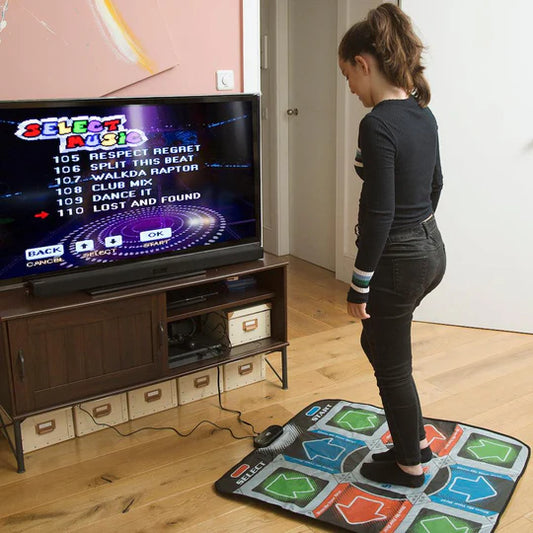 The Source - Retro Dance Mat - Age 8+ | ذا سورس - حصيرة رقص ريترو - العمر 8+
