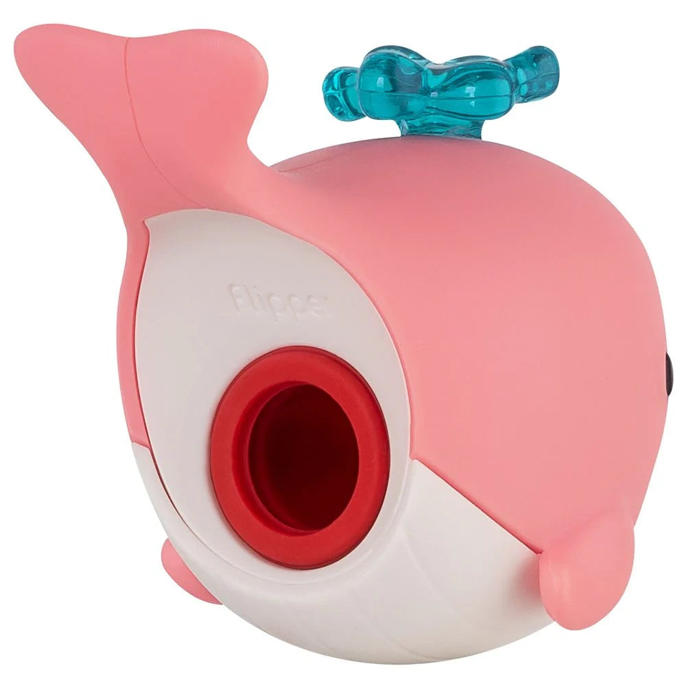 Toothpaste  Squirter Flp Whale / Pinki   موزع معجون الأسنان Flipper – زهري