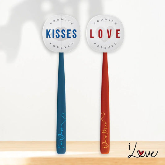 Toothbrush Cover & Toothbrush Flp Play Ilove 2in1 Combo Pack / Testimony طقم فرشاة أسنان وغطاء