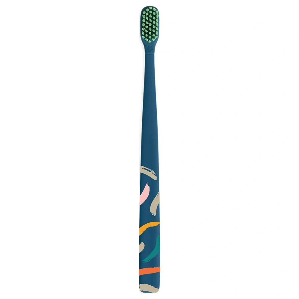 Toothbrush Cover & Toothbrush Flp Twigo Adult Basic Combo Pack / Ocean Blue طقم فرشاة أسنان وغطاء ازرق