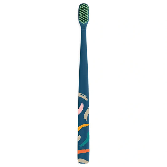 Toothbrush Cover & Toothbrush Flp Twigo Adult Basic Combo Pack / Ocean Blue طقم فرشاة أسنان وغطاء ازرق