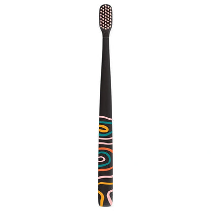 Toothbrush Cover & Toothbrush Flp Twigo Adult Basic Combo Pack / Smoke طقم فرشاة أسنان وغطاء بني