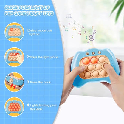 The Source - Push Popper Game - Blue | ذا سورس - لعبة ادفع الفقاعات - أزرق