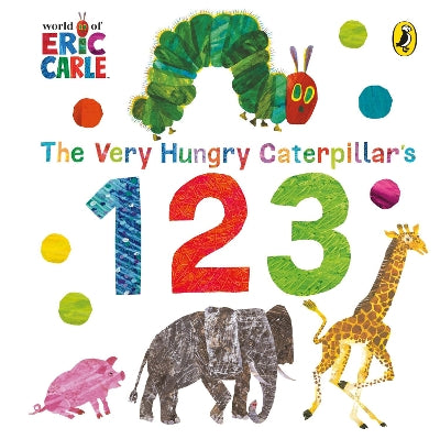 Book : The Very Hungry Caterpillar's 123