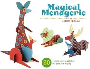 Book: Magical Mengerie - 20 punch-out animals for play & display