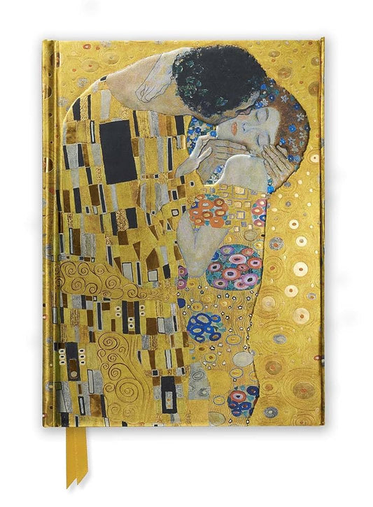 Book: Gustav Klimt: The Kiss (Foiled Journal)