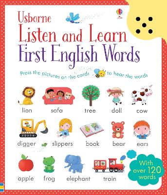 Book: Listen And Learn First English Words