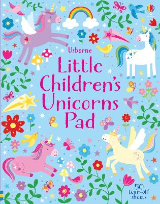 Book: LITTLE CHILDREN'S UNICORNS PAD