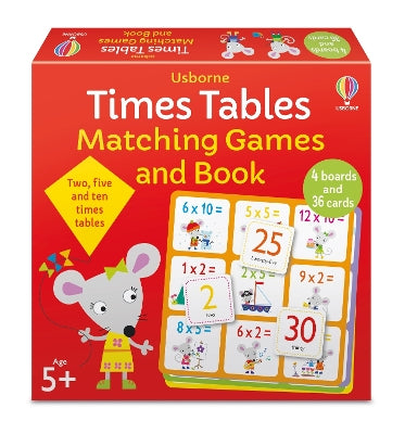 Book :  Times Tables Matching Games and Book