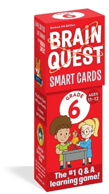 Book: Brain Quest 6th Grade Smart Cards Revised 4th Edition