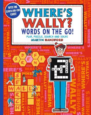 Book : Where's Wally Words on the Go! Play, Puzzle, Search and Solve
