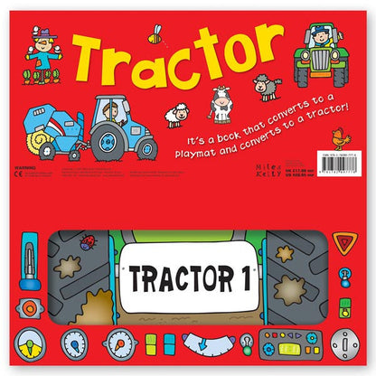 Convertible Tractor – Farm Playmat & Sit-in Tractor & Farmyard Animal Story
