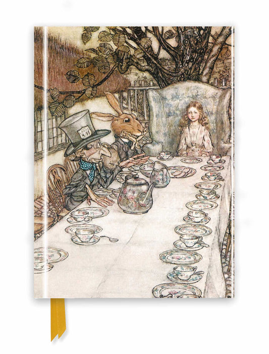 Book: Rackham: Alice In Wonderland Tea Party (Foiled Journal)