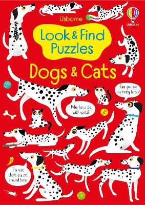Book: Look and Find Puzzles Dogs & Cats