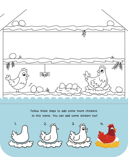 Learn How to Draw: Farm Animals