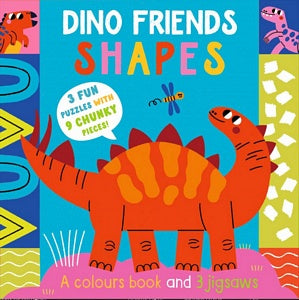 Book: Puzzle Play: Dino Friends- Shapes