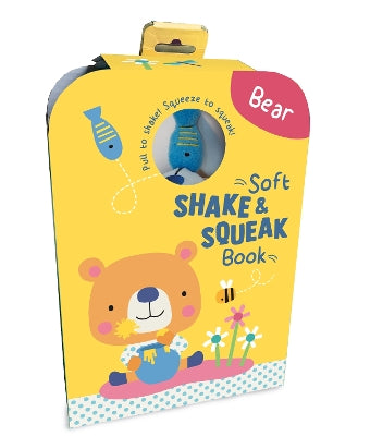 Book: SOFT SHAKE & SQUEAK BOOK BEAR