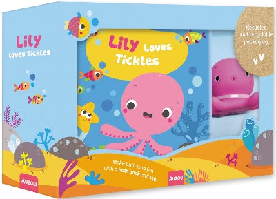 Book: My First Bath Book & Toy: Lily Loves Tickles