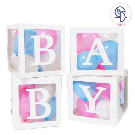 Balloons Transparent Box