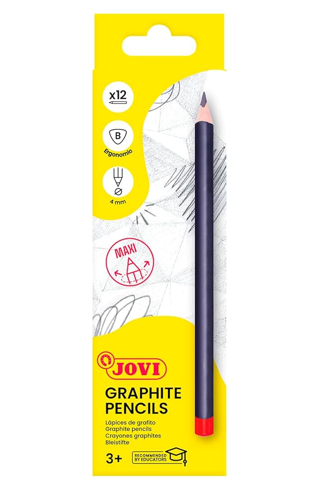 Jovi Trigraph Maxi B Graphite Pencils