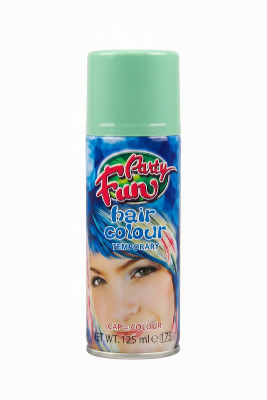 Green hair Spray – 1 PCS, Temporary Color Spray for Parties & Events سبراي شعر اخضر – قطعة واحدة، بخاخ لون مؤقت للحفلات والمناسبات