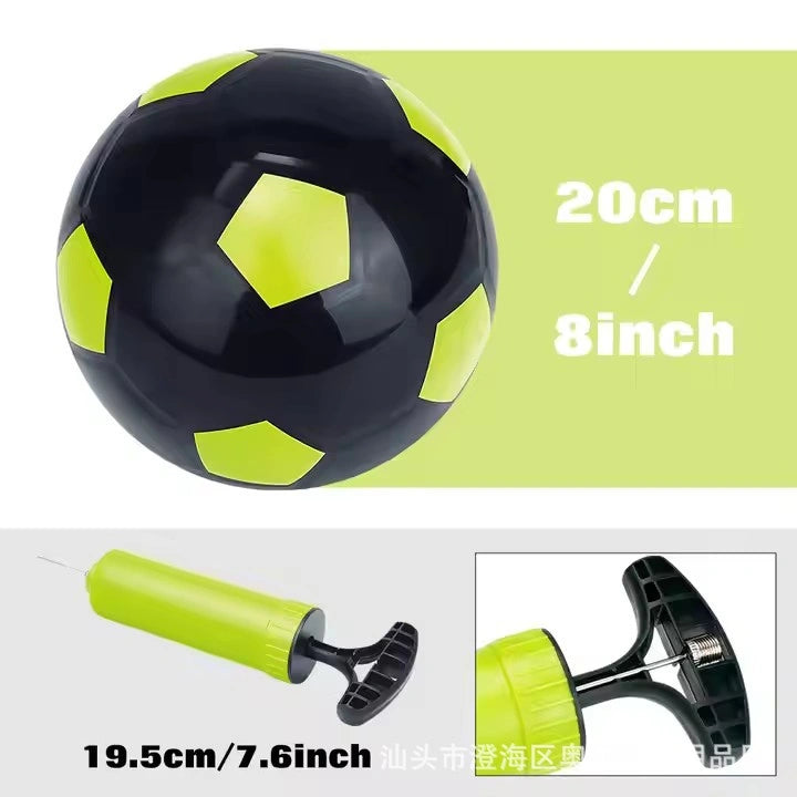 Aojie Sport - Soccer Goal Set (W/ Two Goals, One 6' Ball)- مجموعة مرمى كرة القدم ( هدفان لكرة القدم مع كرة مقاس 6 إنش)