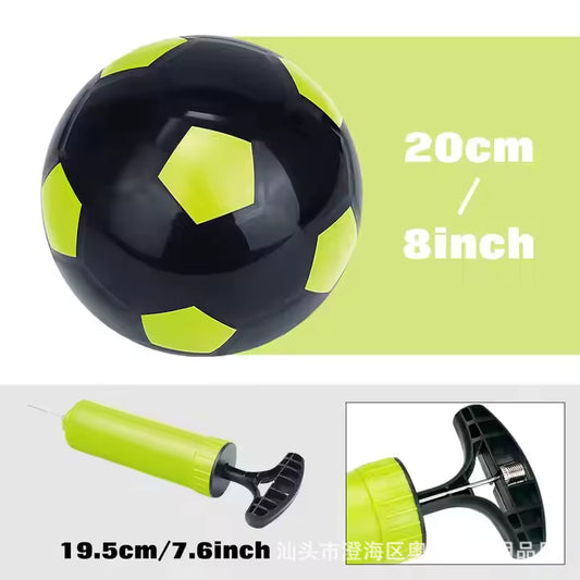 Aojie Sport - Soccer Goal Set (W/ Two Goals, One 6' Ball)- مجموعة مرمى كرة القدم ( هدفان لكرة القدم مع كرة مقاس 6 إنش)