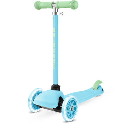 Bold Cube- Three Wheel Scooter Teeny - Blue - Age 3-6 | بولدكيوب - سكوتر صغير - ثلاث عجلات - أزرق - العمر 3-6
