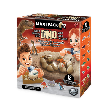 Buki - Dino Egg Maxi Pack, 2138