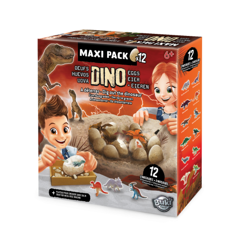Buki - Dino Egg Maxi Pack, 2138