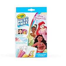 Color Wonder Set Disney Princess, Foldalope, 4 Markers