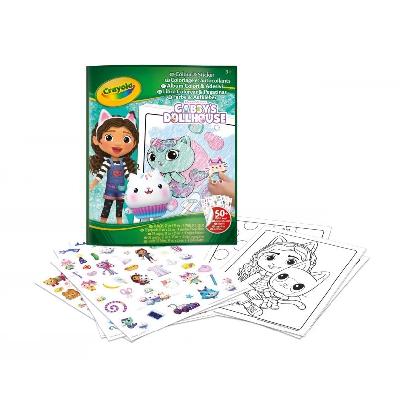 CRAYOLA COLOR & STICKER, GABBY