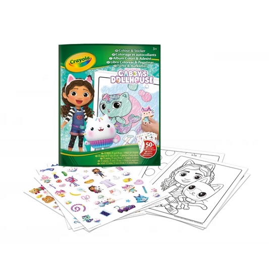 CRAYOLA COLOR & STICKER, GABBY