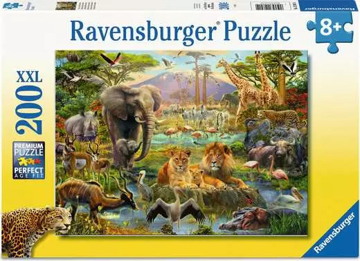 Animals of the Savannah 200 Pc Puzzle
