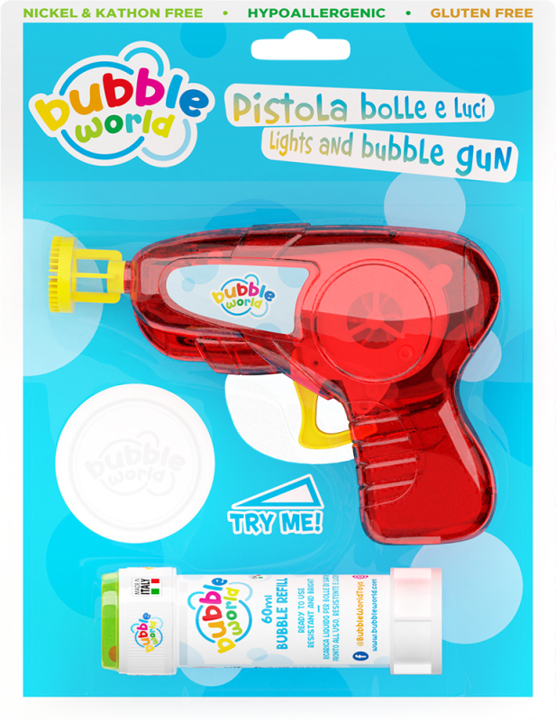 Bubble World - Classic Bubble Gun - Medium