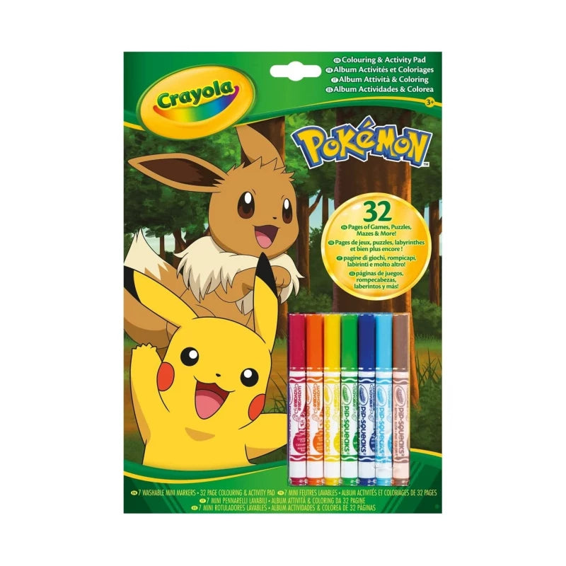 Crayola Color & Activity, Pokemon