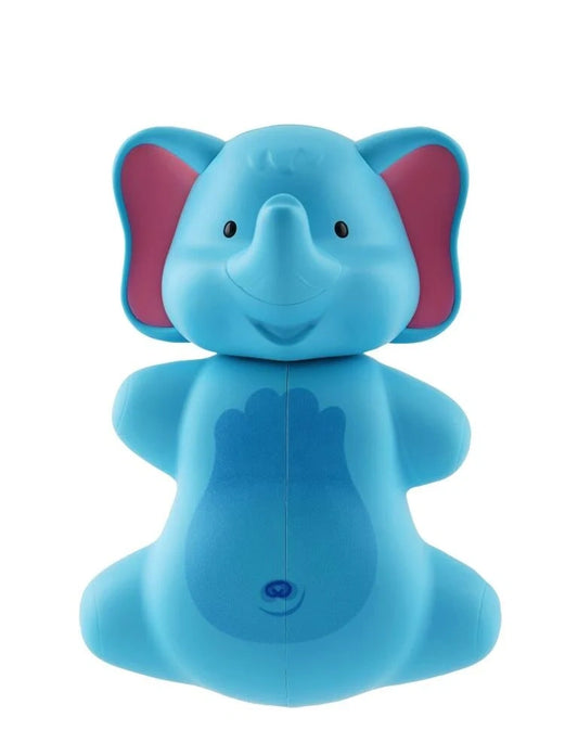 Toothbrush Cover & Toothbrush Flp Fun Animal Combo Pack / Elephant  طقم فرشاة أسنان للأطفال مع غطاء بشكل فيل لطيف ومرحي