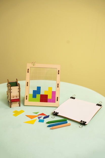 Barq Boxes - Geometric Shapes Puzzle