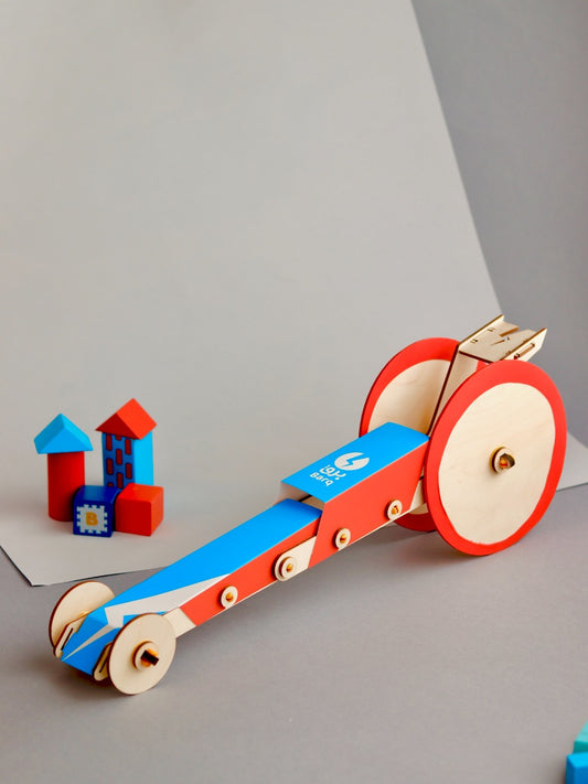 Barq Boxes -Rubber Band Race Cars