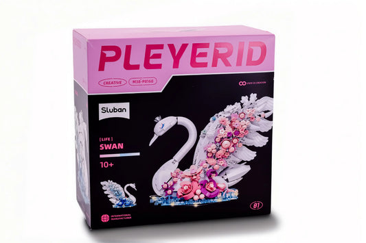 PLEYERID-Swans(with Lighting) 932pcs