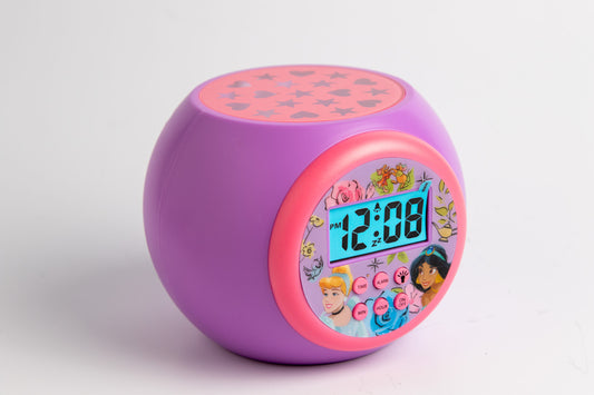 Disney - Projector Alarm Clock - Princess - Age 3+ | ديزني - منبه - أميرة ديزني - العمر 3+