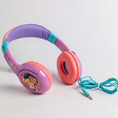 Disney - Kiddies Headphone - Princesses - Age 3+ | ديزني - سماعة رأس للأطفال - الأميرات - العمر 3+