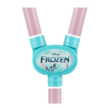 Disney - Frozen RGB Double Mic Stand - BT - Age 3+ | ديزني - حامل ميكروفون مزدوج RGB مع البلوتوث - العمر 3+