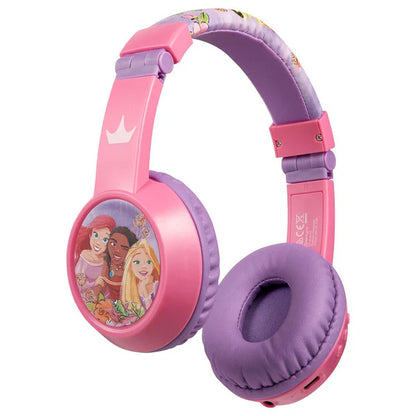 Disney - Princess Padded BT Headphones - Age 3+ | سماعات الرأس المبطنة BT - ديزني - العمر 3+