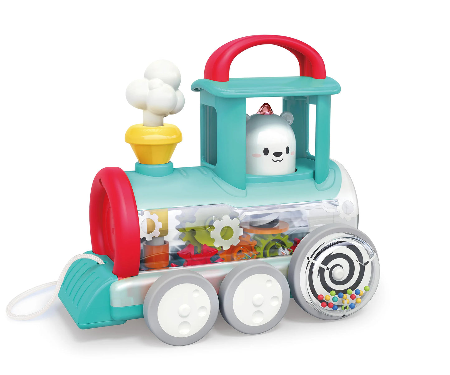 Pull Along Train Engine / Red