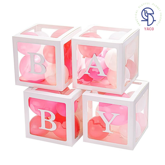 Balloons Transparent Box