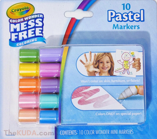 EMEA CW Pastel Markers 10ct