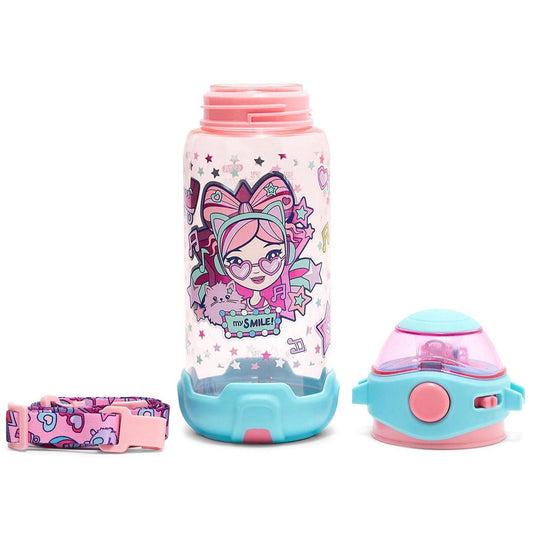 VEST water bottle with a straw type lid and a capacity of 650ml