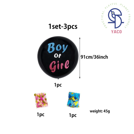 He or She Balloon