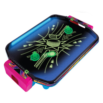 Ambassador – Electronic Arcade Air Hockey (Hyper Neon Series) لعبة الهوكي الهوائي الإلكترونية من أمباسادور – سلسلة هايبر نيون